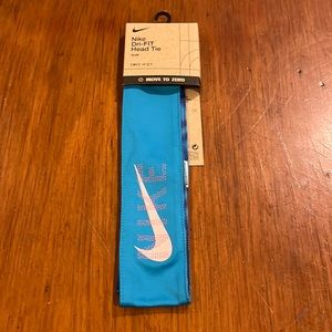 Nike Dri Fit Head Tie new Youth size blue pink